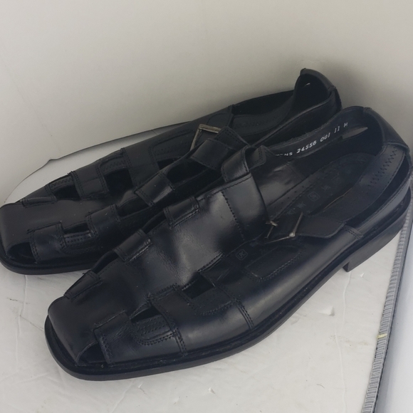 stacy adams leather sandals